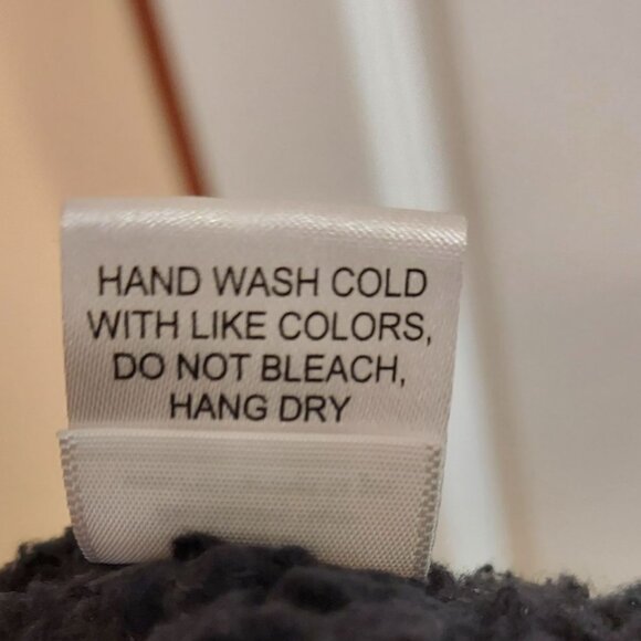 Zenana Jacket Womens L Fleece Teddy Bear Full Zip High Mock Neck Coat Black - Picture 7 of 10